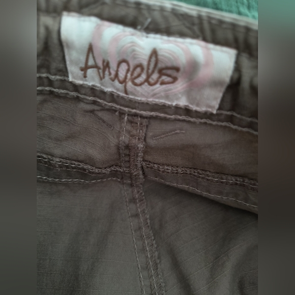 Angels Khaki Women's Capri Cargo Pants. - Picture 6 of 6